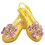 Morris Costumes DG59289 Kid's Disney's Beauty and the Beast Belle Yellow Sparkle Jelly Shoes