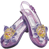 Morris Costumes DG59301 Rapunzel Sparkle Shoes - Child<br>