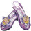 Morris Costumes DG59301 Kids Disney's Tangled Rapunzel Purple Sparkle Jelly Shoes