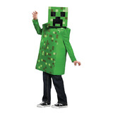 Morris Costumes Kid's Classic Minecraft Creeper Costume