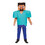Disguise DG65651K Kid's Deluxe Minecraft Steve Halloween Costume - Sizes 7-8