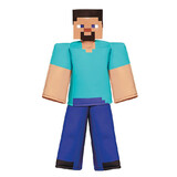 Kid's Prestige Minecraft Steve Halloween Costume Sizes 8