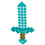 Morris Costumes DG65684 Minecraft&#153; Sword