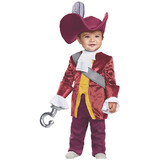 Disguise DG66062W Baby Boy's Classic Peter Pan™ Captain Hook Costume - 12-18 Mo.
