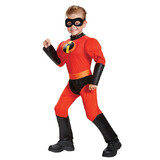 Morris Costumes DG66869M Toddler Boy's Classic Muscle Chest The Incredibles™ Dash Costume - 3T-4T