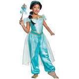 Morris Costumes Girl's Deluxe Aladdin™ Jasmine Costume