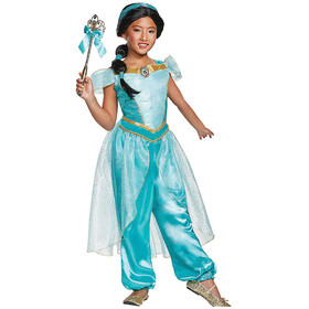 Morris Costumes Girl's Deluxe Aladdin&#153; Jasmine Costume
