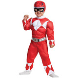 Morris Costumes Boy's Muscle Chest Power Rangers™ Red Ranger Costume