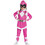 Morris Costumes DG67381M Toddler Girl's Classic Power Rangers&#153; Pink Ranger Costume - 3T-4T