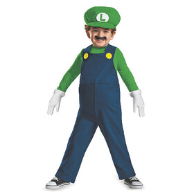 Disguise DG73684M Toddler Boy's Super Mario Bros.&#153; Luigi Costume