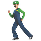 Disguise DG73692L Boy's Classic Super Mario Bros.™ Luigi Costume - Small 4-6