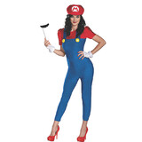 Disguise DG73750N Women's Deluxe Super Mario Bros.™ Mario Costume - Small