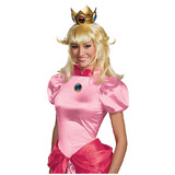 Morris Costumes DG73805 Adult's Super Mario Bros.™ Princess Peach Wig