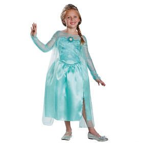 Disguise DG76906L Girl's Frozen&#153; Elsa Snow Queen Costume - Small