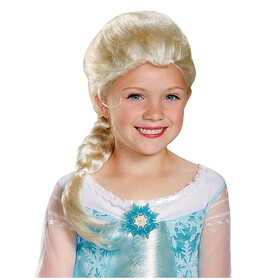 Disguise DG79354 Girl's Disney's Frozen Elsa Wig
