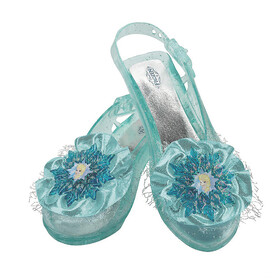 Disguise DG80476 Kid's Disney's Frozen Elsa Sparkle Jelly Shoes
