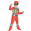 Disguise DG82734L Boy's Classic Mighty Morphin Power Rangers&#153; Red Ranger Dino Costume - 4-6