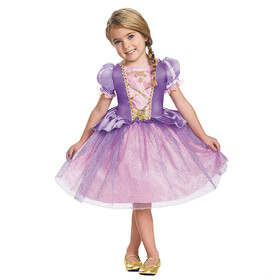 Disguise DG82914L Classic Rapunzel Costume for Girls