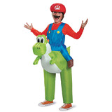 Disguise DG85150CH Boy's Super Mario Bros.™ Mario Riding Yoshi Costume - Up to Size 8