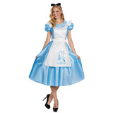 Disguise Women's Deluxe Alice in Wonderland Costume