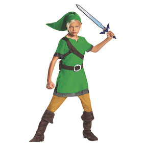 Disguise DG85718G Boy's Classic Legend of Zelda&#153; Link Costume - Large 10-12
