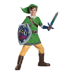 Disguise DG85726 Boy's Link Deluxe Costume - The Legend of Zelda