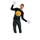 Disguise DG85756 Men's Emoji Smile Costume Kit