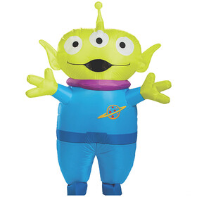 Morris Costumes DG89451AD Men's Inflatable Disney Toy Story Alien Costume
