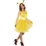 Disguise DG90174 Women's Pikachu Deluxe Costume