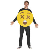 Morris Costumes DG93080 Adult X-Ray Eyes Emoji Sandwich Board Costume