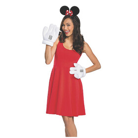 Disguise DG95777 Adult's Minnie Mouse Ears Gloves Kit