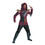 Morris Costumes DG97859L Kid's Muscle Red Fire Ninja Costume - Small