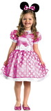 Disguise DG18921 Girl's Pink Minnie Mouse Classic Costume