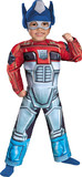 Disguise DG42643 Boy's Optimus Prime Rescue Bot Toddler Muscle Costume