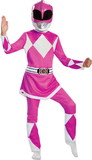 Morris Costumes DG67409 Girl's Pink Ranger Deluxe Costume - Mighty Morphin