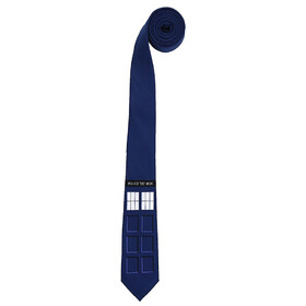 Morris Costumes EL444385 Doctor Who Tardis Skinny Tie