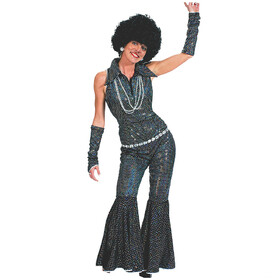 Funny Fashion Women's Boogie Queen Costume