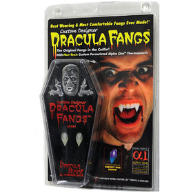 Morris Costumes Dracula Fangs