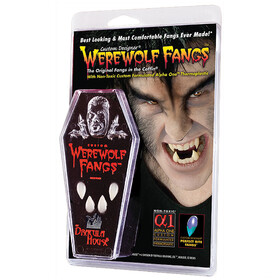 Morris Costumes Werewolf Fangs