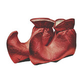 Forum Novelties FM-51490 Elf Shoes Cloth Red