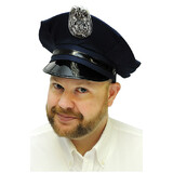 Forum Novelties FM52735 Kid's Blue Police Hat with Badge
