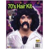 Forum Novelties FM53793 Adult's Black Disco Hair Kit