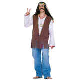 Forum Novelties FM61664 Adult's Suede Hippie Vest