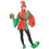 Morris Costumes FM62596 Women's Santa's Helper Elf Costume - Standard