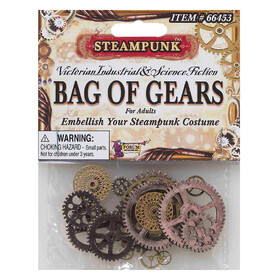 Forum Novelties FM-66453 Steampunk Bag Of Gears