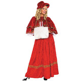 Morris Costumes FM70160 Women's Christmas Caroler Costume - Medium
