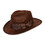 Morris Costumes FM76665 Adult's Brown Fedora Hat