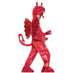Morris Costumes FM76757 Unisex Red Dragon Costume