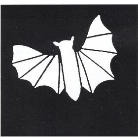 Morris Costumes FP-101 Stencil Bat Stainless