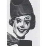 Morris Costumes FP247 Stencil Kit Clown Twinkles Costume Kit